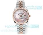DD Factory Copy Rolex Datejust II Cal.3235 Watch with Half Rose Gold MOP Dial